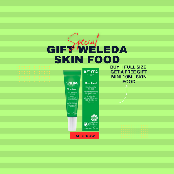 Weleda Skin Food Special Gift with Purchase 10ml skin  food FREE with purchase of  the full size product