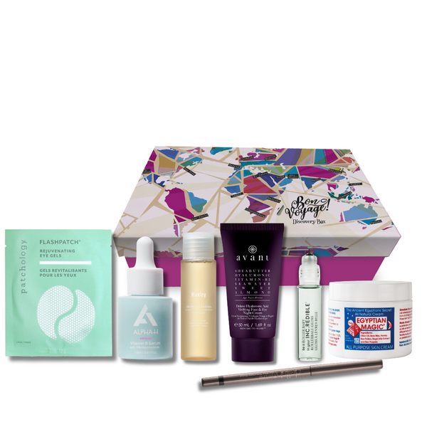 Bon Voyage Discovery Box® The Ultimate Beauty Essentials Gift Set!