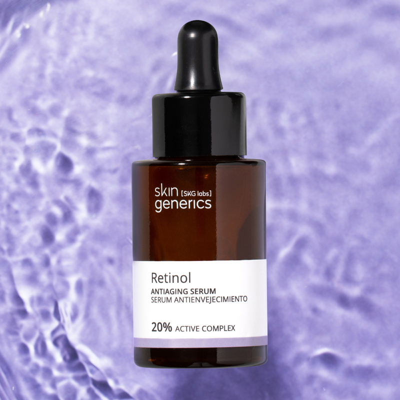 Skin Generics Anti-aging serum 20% - Retinol moisture lifestyle shot 