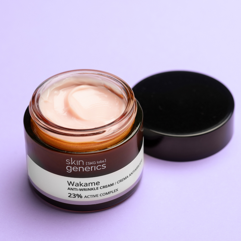 Skin Generics Skin Generics  Anti-wrinkle cream 23% - Wakame open jar fluffy light texture 