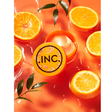 INC.redible Party Recharge Vitamin C  Refreshing Under Eye Masks - 20 Pairs lifestyle image showing vitamin c ingredients