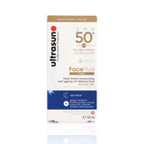 Ultrasun SPF50+ Tinted Face Fluid 40ml pack