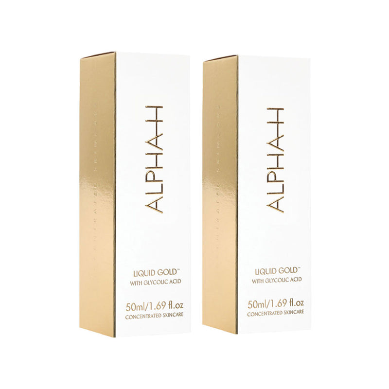 Alpha H Liquid Gold Exfoliating Tonic (Duo Pack) 2x50ml